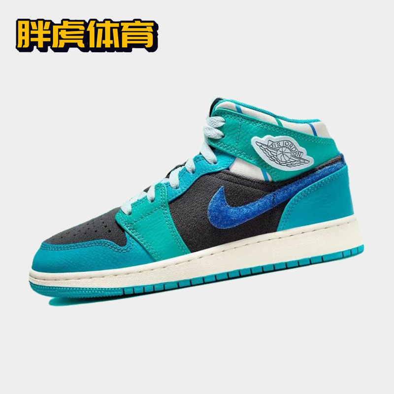 耐克复古女子AJ1中帮板鞋