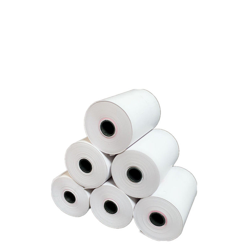 手机蓝牙便携式热敏票据打印纸PT-380 PP582等手持打印机使用80mm