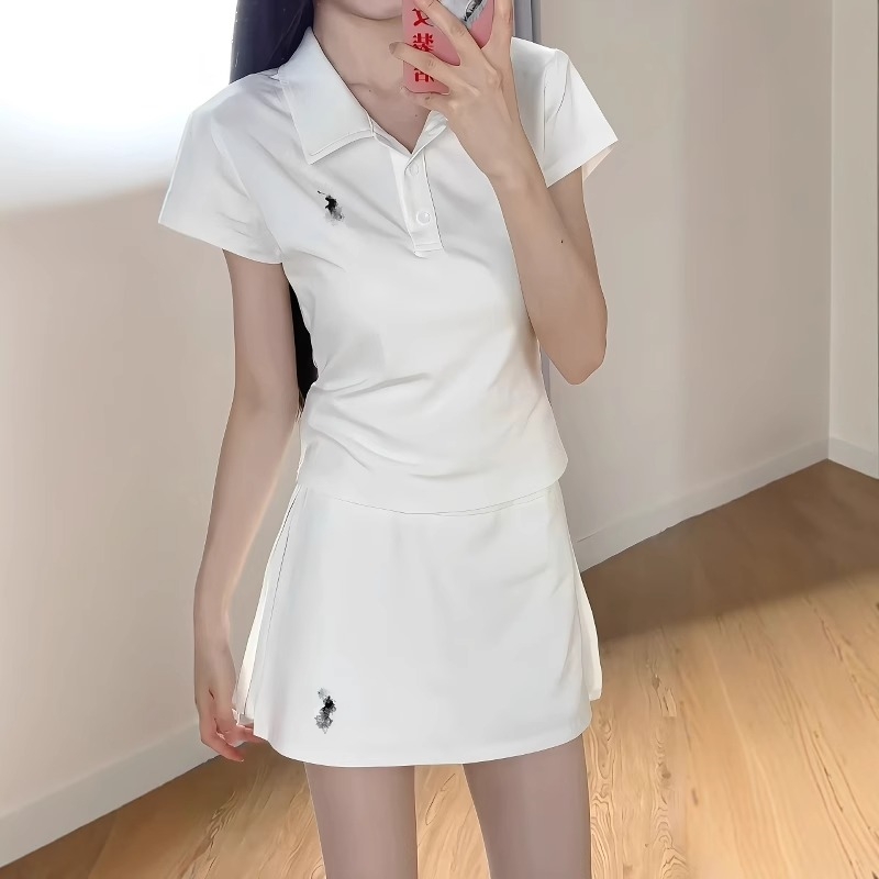 小马刺绣POLO时尚休闲运动套装