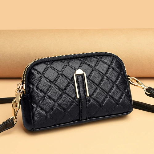 Сумка через плечо, модная сумка на одно плечо, маленькая небольшая сумка, Гонконг, из натуральной кожи, коллекция 2023