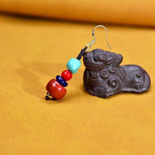 松石耳饰318自驾游川藏线饰