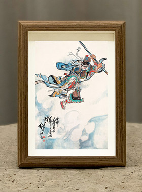 孙悟空玄关中式装饰国画礼物