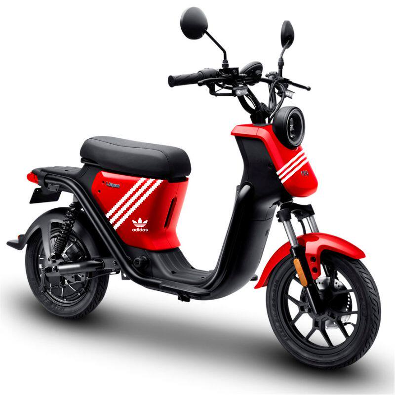 小牛电动车u1贴纸个性创意装饰贴花拉花小牛个性贴纸u1顶配版贴纸