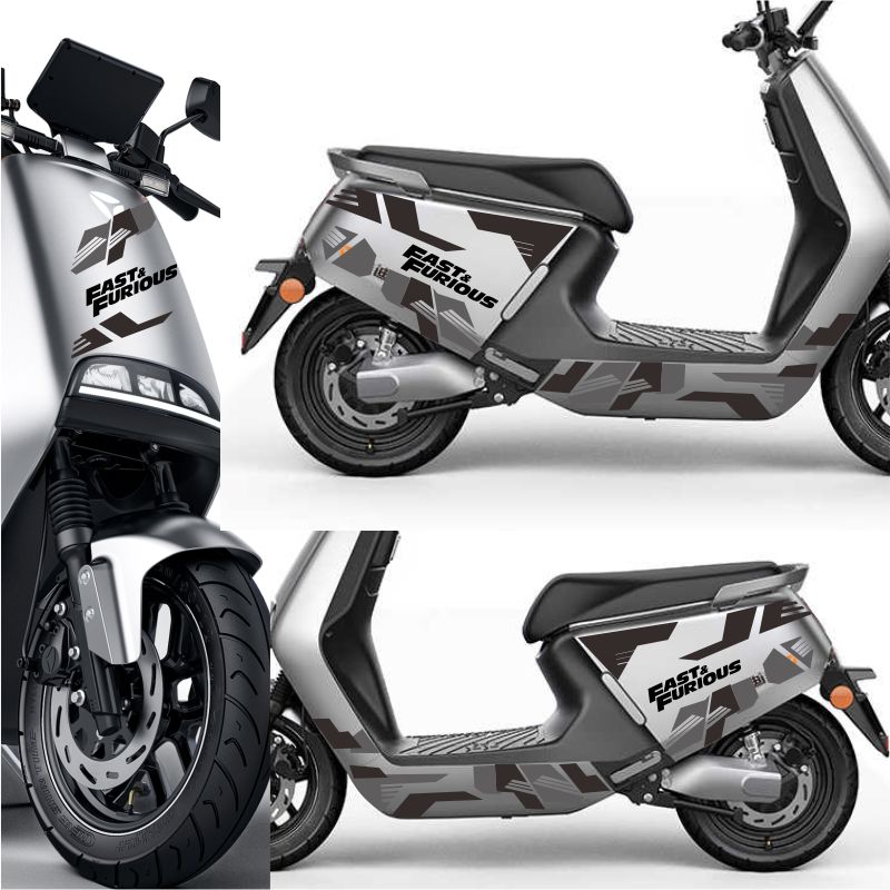 雅迪电动车贴纸g5博悦台铃电动车