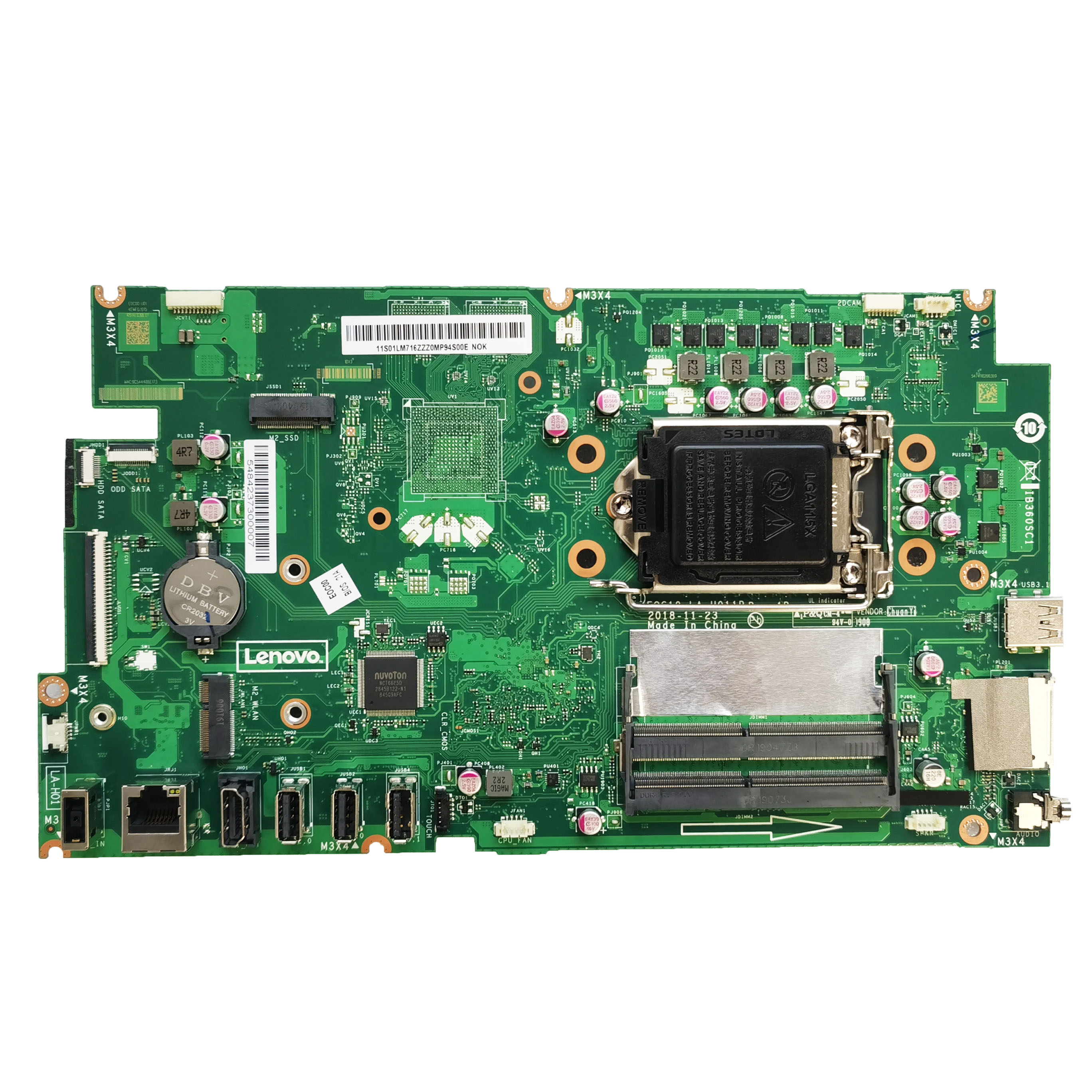 联想LA-H011PIB360SC1主板