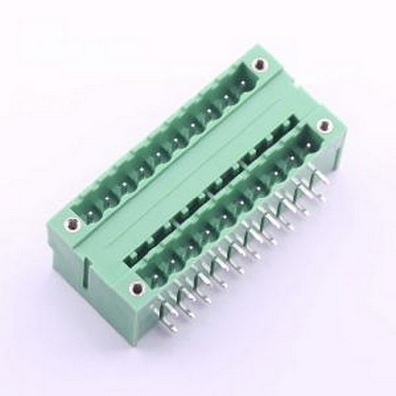 KF2EDGRHM-5.08-2*10P 插拔式接线端子 5.08mm 2x10P 排数:2 每排