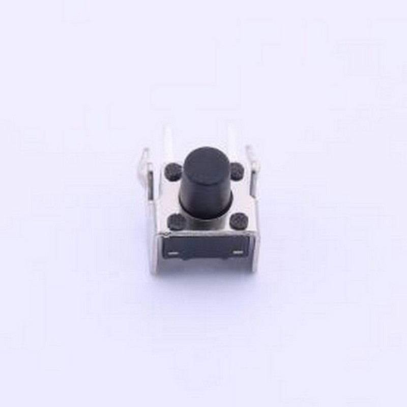 K2-1102AQ-H4CW-01 轻触开关 6*6*7.5 带支架侧按键 插件
