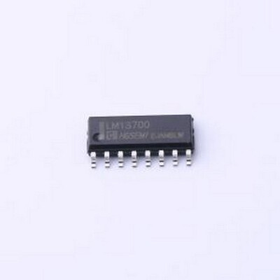 LM13700M/TR 运算放大器 具有线性二极管和缓冲器的双路跨导运算