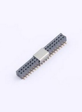 CSCC211-2002A001C1AF 排母 2x20P 间距:1mm 立贴 SMD,P=1mm
