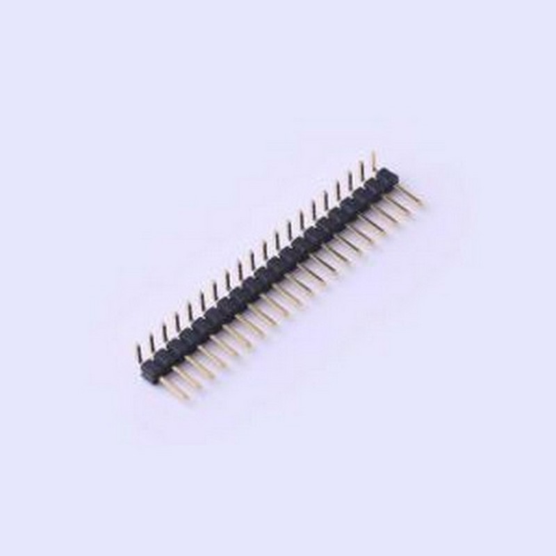 KH-A2541WR-20P 排针 间距:2.54mm 1x20P 弯插 方针 弯插,P=2.54m