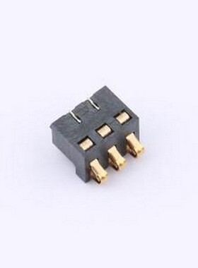 GT-BTP25003-0550A-010A 刀片/弹片接触电池连接器 2.5间距 弹片