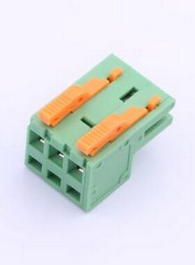 KF2EDGDJ-5.0-3P 插拔式接线端子 1x3P 排数:1 每排P数:3
