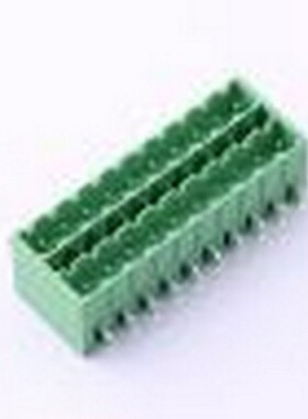 JL2EDGKRCH-50810G01 插拔式接线端子 2x10P 5.08mm 插件,P=5.08m