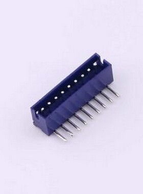 WAFER-ZH150WZ-9AL 线对板针座 ZH弯针9P 蓝色 弯插,P=1.5mm