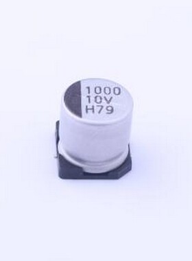 HV102M010G105ETR 贴片型铝电解电容 1000uF ±20% 10V SMD,D10xL