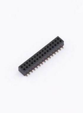 ZX-PM1.0-2-15PU-W 排母 1.0FH H2.0 2x15Pin SMT W2.5U型PC3.8 P