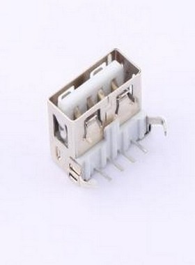 USB90-02-T1-W USB连接器 Type-A 母 弯插 插件