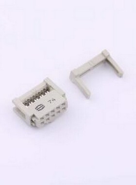 09185106813 IDC刺破式连接器(牛角/简牛) 2.54mm 排数:2