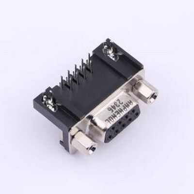 L77SDE09S1ACH4F D-Sub/VGA连接器 L77SDE09S1ACH4F 弯插