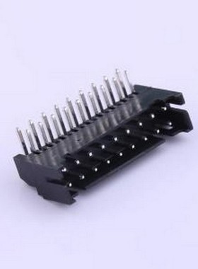 A2211WR-2X09P 线对板针座 间距:2mm 2x9P 黑色 弯插,P=2mm