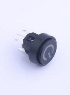 TPB01-137L1B 轻触开关 带红色灯 带支架 插件