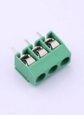 MX126-5.0-03P-GN01-Cu-S-A 螺钉式接线端子 1x3P 5mm 直插 排数: