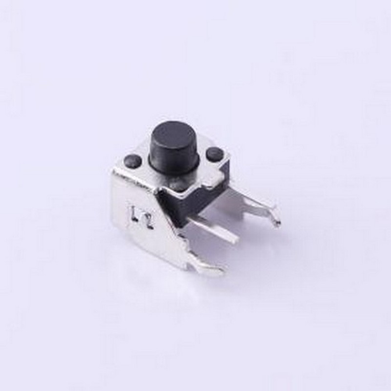TS-1038-A5B3-D2 轻触开关 6*6*6mm 卧插 轻触开关 插件,6x6mm