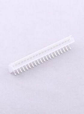 A2501WR-20P1 线对板针座 间距:2.5mm 1x20P 白色 弯插,P=2.5mm