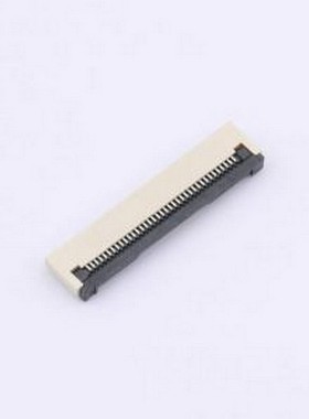 KH-FG0.5-H2.0-37PIN-SMT FFC/FPC连接器 翻盖式 下接 P数:37P 间