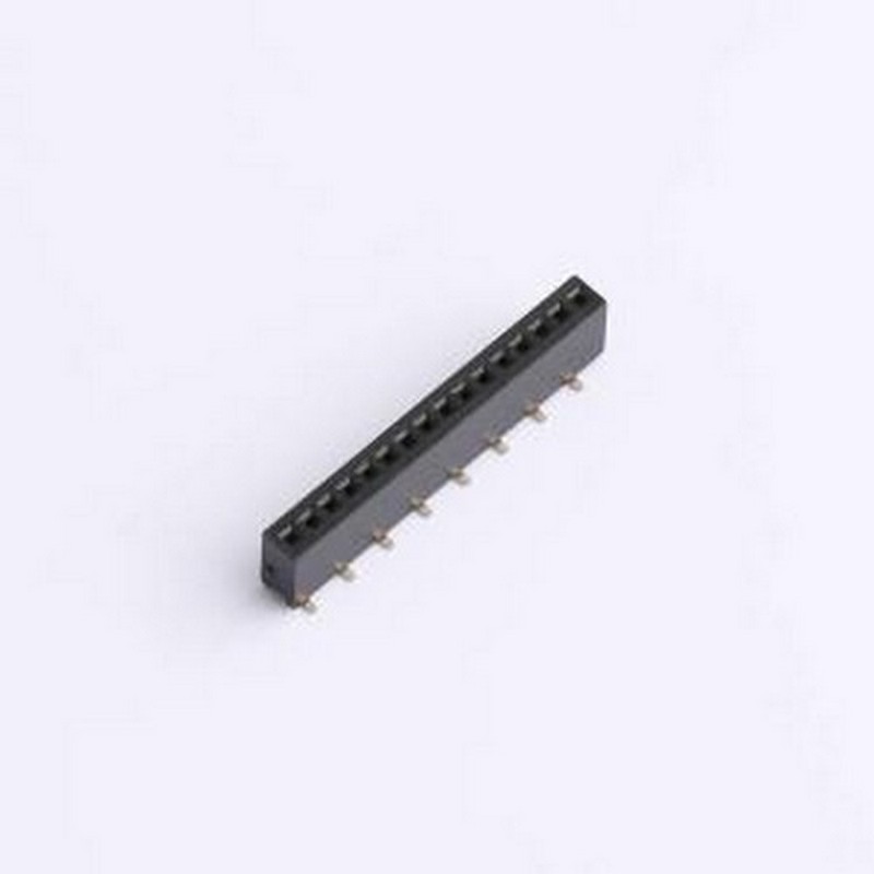 BX-PM1.27-1-16PU-W 排母 1.27FH H4.3 1x16Pin SMT W2.1U型 PC3.