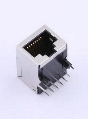 X01AQ285GWADA2 以太网连接器(RJ45 RJ11) 弯插 带LED 插件