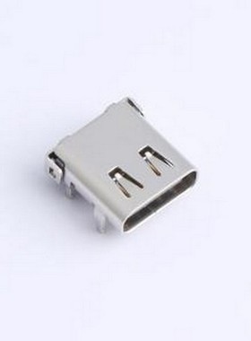 TYPE-C 24P QCHT 143 USB连接器 Type-C 母 卧贴 SMD