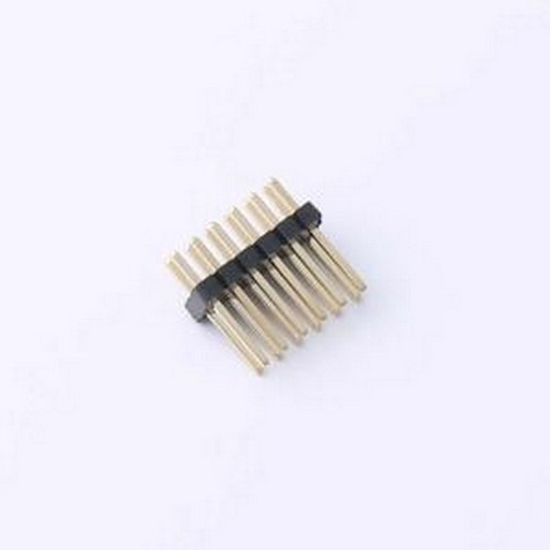 PZ127V-12-12-0720 排针 排针间距1.27mm 2x06P 直插 插件,P=1.27