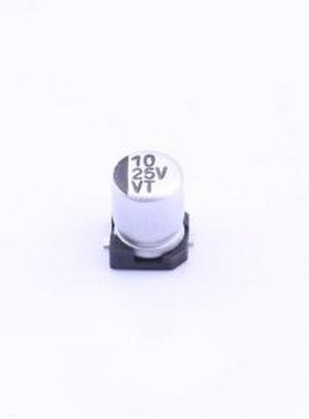 VT1E100MB054000CE0 贴片型铝电解电容 10uF ±20% 25V SMD,D4xL5