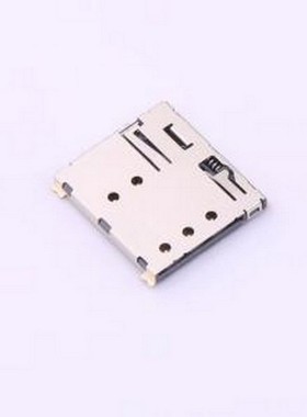 ZX-NSIM-481.37J SIM卡连接器 自弹式 NanoSIM卡 卡座 SMD