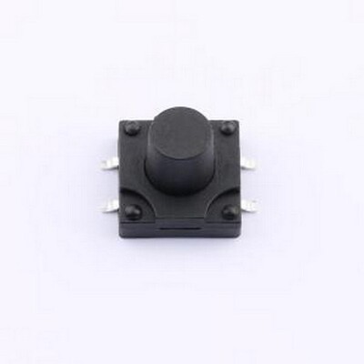TS018A-TBY1EH10.0 轻触开关 12*12*10.0mm 立贴 180GF 防水IP67