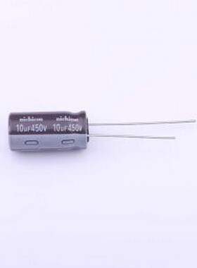 UCY2W100MPDBZX 直插铝电解电容 10uF ±20% 450V 插件,D10xL20mm