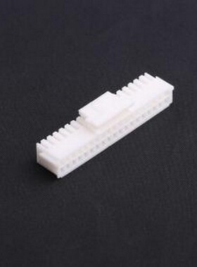 HX20028-38Y 胶壳(线对板/线对线) 2x19P 2mm 白色 P=2mm