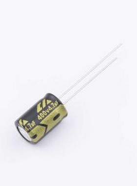 CD26G2GM4R7F120T 直插铝电解电容 4.7uF ±20% 400V 插件,D8xL12