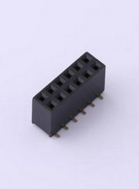 DW254S-22-12-85 排母 间距:2.54mm 2x6P 立贴 SMD,P=2.54mm