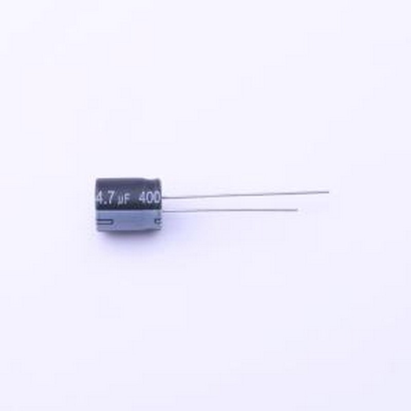 ERK2GM4R7F10OT 直插铝电解电容 4.7uF ±20% 400V 插件,D8xL10mm