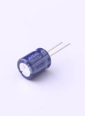 EGW2DM5R6F09CC0T 直插铝电解电容 5.6uF ±20% 200V 插件,D8xL9m