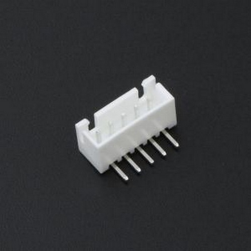 XY-XH2.54-5A21 线对板针座 1x5P 间距:2.54mm 弯插 弯插,P=2.54m
