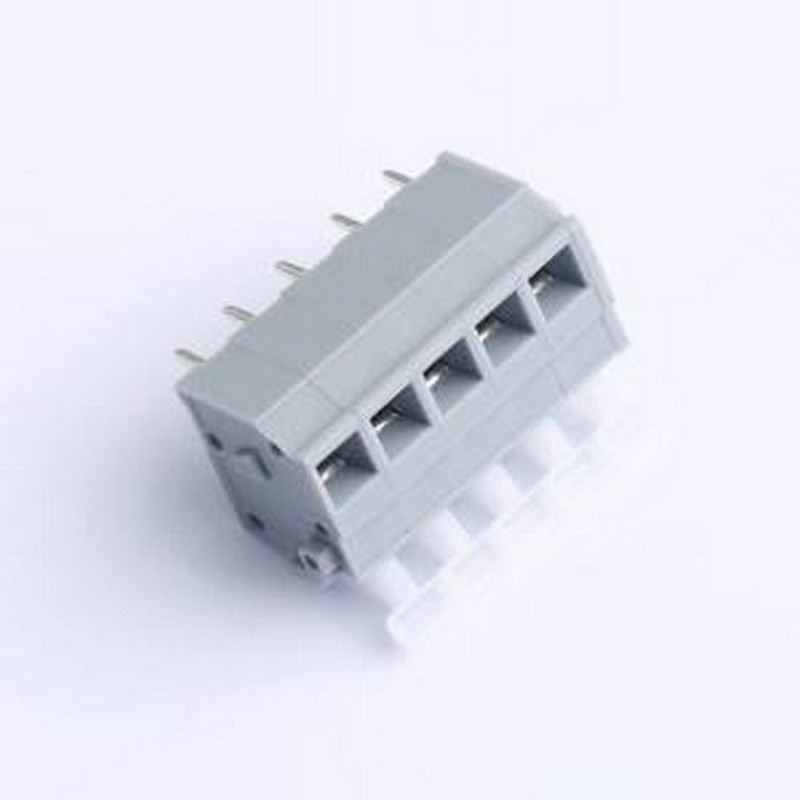 KF242V-5.0-5P 弹簧式接线端子 KF242V-5.0-5P 插件,P=5mm