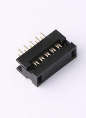 DS1018-102BX IDC刺破式连接器(牛角/简牛) 2.54mm 2x5P 排数:2