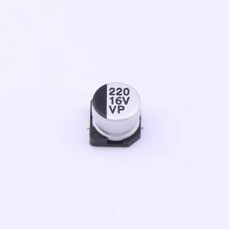 VP1C221M0605 贴片型铝电解电容 220uF ±20% 16V SMD,D6.3xL5.4m
