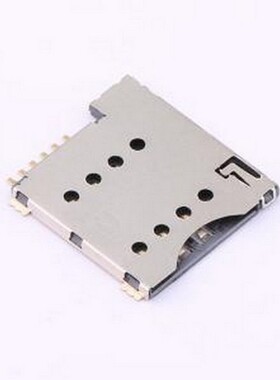 BX-SIM-1.35H6PJ-Z SIM卡连接器 自弹式 MicroSIM卡 卡座 SMD