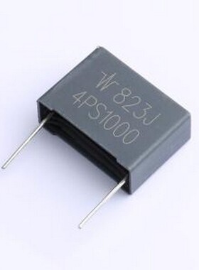 4PS823J3A9AA915MA1 聚丙烯膜电容(CBB) 82nF ±5% 1kV 插件,P=22