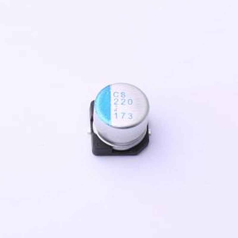PCS0J221MCL1GS 固态电容 220uF ±20% 6.3V SMD,D6.3xL6mm