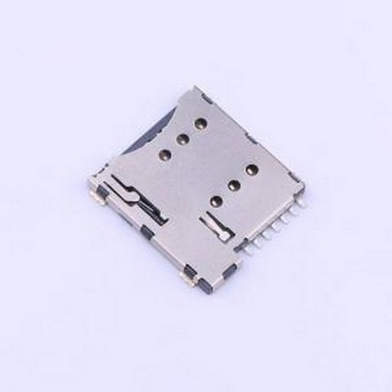 SMC-202S-ARP7 SIM卡连接器 自弹式 MicroSIM卡 卡座 SMD